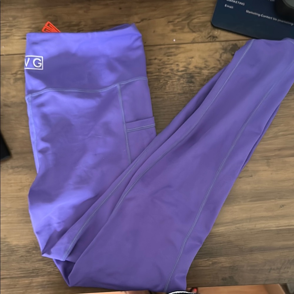 Constantly Varied Gear Purple Leggings High Waist Performance